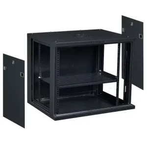 0.6 Meter Deep Wall-Mounted or Floor-Standing Dual-Use 19-Inch Server Cabinet SPCC Cold-Rolled Steel