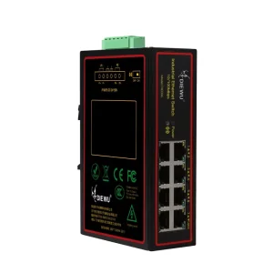 10/100Mbps TXI036 8-Port VLAN Industrial Ethernet Switch