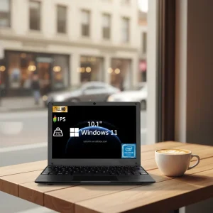10 Inch IPS Portable Laptop Intel Celeron N4000 8GB RAM 128GB SSD Windows 11 Home Kids Laptop