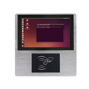 10 Inch POE Powered All in One PC Linux OS Touch Screen Panel PC Wall Mount Metal Case Win10 Industrial Panel PC