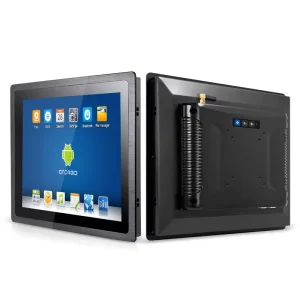 10.1 Inch 3mm Bezel Embedded Aluminum Alloy Industrial Panel PC Capacitive Touch VGA RK3568 A64 RK3288 RK3399 RK3588
