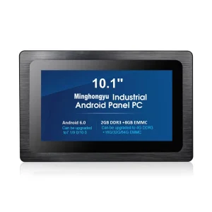 10.1 Inch 3mm Bezel Embedded Android RK3568 A64 RK3399 RK3588 Capacitive Touch All-in-One Industrial Panel PC