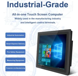10.1 Inch Industrial IPC Tablet Industrial All in One Touch Computer Monitor Panel PC Window Linux Android OS Automation Display