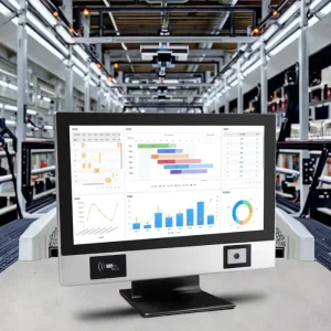 10.1 Inch Industrial MES Panel PC with Multispectral Face Recognition and Touch Screen