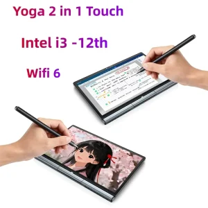 10.1 Inch Mini Portable Intel Core I3 12th Gen Touch Screen Laptop *1200 Windows 11 WiFi 6 2 in 1 Tablet Laptop