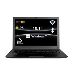 10.1 Inch Portable Education IPS Laptop Intel Celeron N4000 8GB RAM 128GB SSD Windows 11 Home Student Laptop Computer