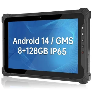 10.1″ Rugged Tablet Computer Android Tablet with Rugged Enclosure High Resolution Display Hot swapping Battery Barcode Scanning