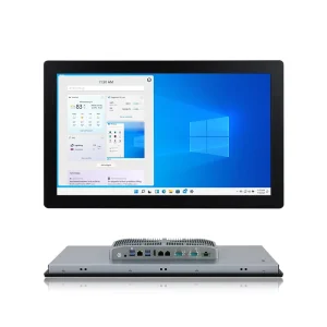 10.1~21.5 Inch IP65 Industrial All in One PC Resistive Touch Screen X6425E Fanless VESA Wall Mount Industrial Panel PC