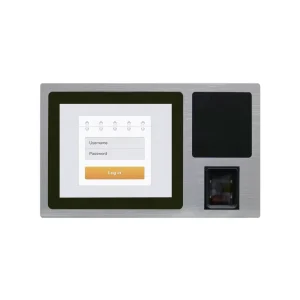 10.4-Inch Fanless All-in-One Touch Industrial Panel PC with RFID and QR Code Reader