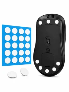 100% PTFE Mouse Feet Pads for Gaming Mouse Stable Control Perfect for Glass Mouse Pads Improved Mouse Control Low Noise
