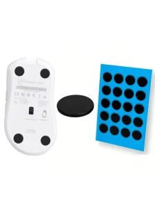 100% PTFE Mouse Feet Pads with 2.5D Curved Edges Ultra Smooth Mouse Skates for Gaming Mouse Stable Control on Glass Mouse Pad