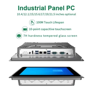 12.1 Inch Industrial Touch Panel PC IP65 Waterproof Embedded Fanless All-in-One Computer