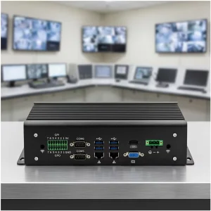 12th 13th Gen Intel Core I5 i7 Industrial Mini PC Fanless 6xCOM 2xLAN Linux Win11 in Stock