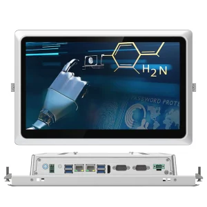 13.3 Inch Rugged All-in-One Touch Screen Industrial Computer EU Plug Core i3 i5 N5090 J6412 CPU 8GB DDR4 Memory SSD LCD Linux OS