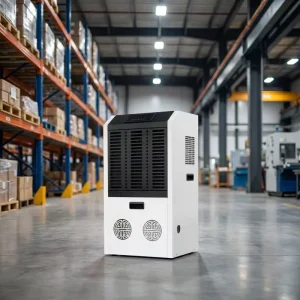 138L/Day Commercial Dehumidifier Air Dryer Moisture Absorber for Workshop Laboratory Basement