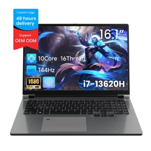 13th Gen Core I7 13620H Gaming Laptop 1080P 144Hz 10 Core 16GB DDR4 512GB SSD Dedicated GPU RGB Backlit English Keyboard Windows