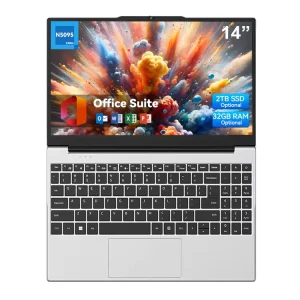 14 Inch Slim Laptop 16GB RAM 128GB/256GB Storage