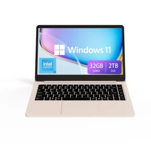 14″ Intel Core Quad Core 1.7GHz 5000mAh Battery 16GB RAM 512GB SSD Windows 11 IPS Panel Portable Buenaiss 1 Year Business Laptop