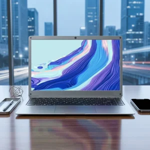 14.1 Inch Intel N3450 Notebooks Laptops 8GB RAM 51GB 1TB SSD 1366*768 TN Student Education Factory Price with US Plug