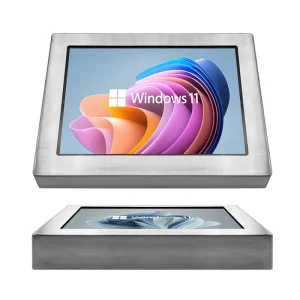 15, 17, or 19 Inch Wall-Mounted Embedded Rugged IP65 Waterproof Fanless Industrial Touch Panel PC