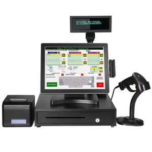 15″ All in One Touch Screen Computer Pos Machine for Supermarket Cashier Equipment