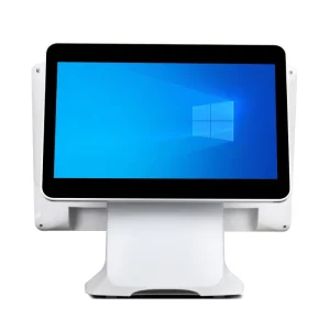 15.6” 1080P Touch Main Screen 13” 2nd Display All in One Computer with Win Android for Retail and Checkout Terminal