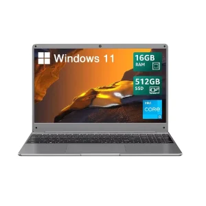 15.6 Inch Business Laptop 4500mAH 7.6V Battery USB3.2×2+USB2.0+Type Cx2+HDMI Windows10 11 11 PRO