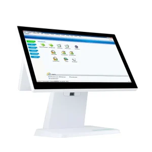 15.6 Inch Double Screen All-in-One POS System Capacitive Touch Panel Retail Store Cash Register Machine