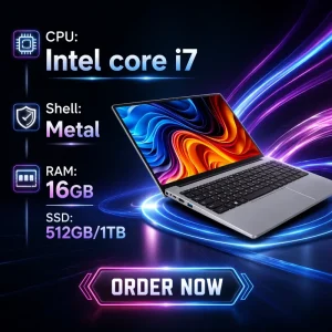 15.6 Inch Dual Screen Gaming Laptop with Core I7 5500 Backlit Keyboard 16GB RAM 512GB SSD Windows 11 for PC Users in the UK