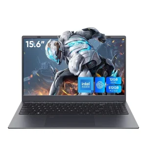 15.6 Inch Gaming Laptop Fingerprint Unlock 16GB RAM 512GB SSD Intel12th Gen N95 Processor FHD * 1080 Laptop Computer