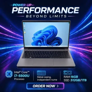 15.6 Inch Gaming Laptop PC with Intel Core I7 5500 Quad Core 16GB RAM 1TB SSD Windows 11 RGB Backlit US UK Plug