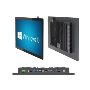 15.6 Inch Industrial Embedded Panel Monitor Aluminum Housing Fanless Industrial Computer Monitor WiFi