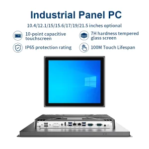 15.6 Inch Industrial Touch Panel PC Embedded All In One PC Waterproof Fanless Industrial PC Computer & Accessories All In One