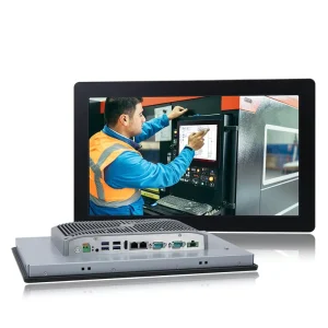 15.6 Inch Industrial Touchscreen Panel PC J6412 N97 I3 I5 CPU 32GB Memory IP65 Fanless LAN