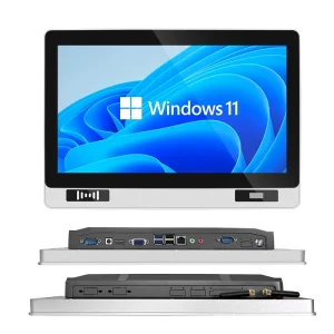 15.6 Inch J1900 J6412 N100 Industrial Panel PC All In One Embedded Touch Screen Computer NFC RFID Reader QR Industrial Accessory