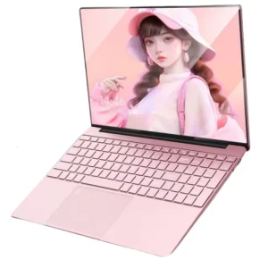 15.6 Inch Laptop Intel N95 11th Gen 4-Core 4-Thread Windows 11 256GB/512GB/1TB SSD Pink