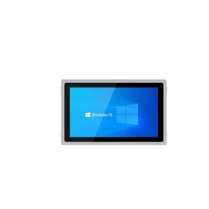 15.6 Inch Touch Computer Intel Celeron J1900 J4125 Quad Core 2 LAN 2 COM VGA HDMI Port Desktop All in One PC