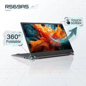 15.6 Inch Touchscreen AMD Windows 11 SSD Portable Laptop for Home Student and Business Use