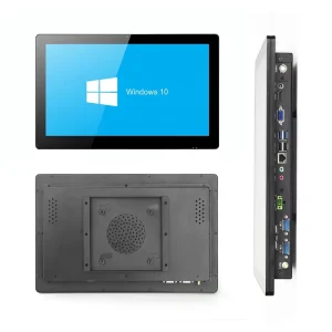 15.6 Inch True Flat Wall-Mounted Industrial Computer Sunlight-Readable Touch Screen All-in-One PC