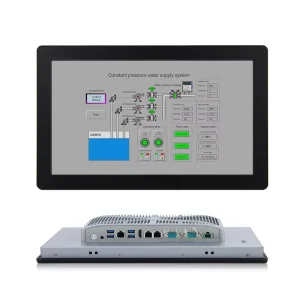 15.6″ Resistive Touch Industrial Panel PC J6412 Touch Screen All-in-One Computer