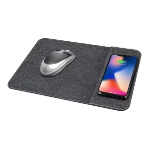 15W Fast Wireless Charging Mouse Pad Waterproof Eco friendly Scratch Proof Gaming Keyboard Mat Phone Charger Stock