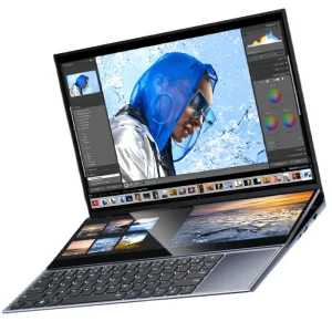16 Inch + 14 Inch Touch Dual Screen Double Monitor 6 Core 12 Thread 64GB 2TB SSD Intel Core I7 9th Gen I7 9750H Business Laptop