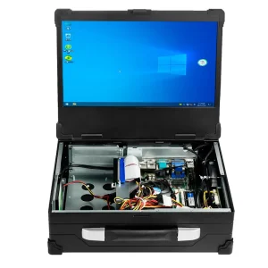 16.1 Inch 1920*1080 Resolution LCD Screen 310mm Depth Industrial Computer Case