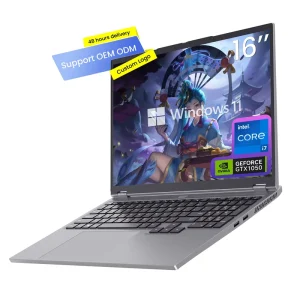 16.1 Inch GDDR5 Gaming Laptop Intel I7 8750H 6 Core GTX 1050 3GB 32GB Win 11 Pro SSD 16 10 Display English OEM US UK