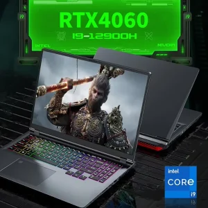 16Inch Portable Gaming Laptops Intel Core I9 13900HK 14 Cores DDR5 64GB RAM 4TB SSD RTX 4060 8GB Graphics Game Laptop Notebook