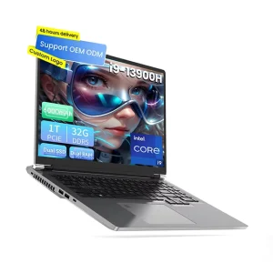 16inch Intel I9 13900H Processor RTX 4060 Graphics Card 32GB DDR6 Memory 1TB SSD Win11 Gaming Laptop with RGB Backlight Keyboard