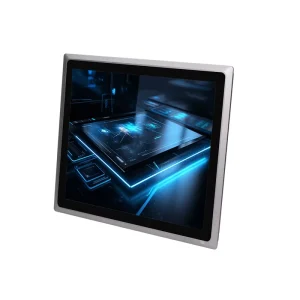 17-Inch Aluminum Alloy Fully Enclosed Wall-Mount IPC Waterproof Fanless Embedded Computer Touch Screen Industrial Panel PC
