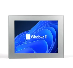 17 Inch Fanless Embedded Industrial Design All in One Widescreen Touch Screen Panel PC J1900 CPU Stock Product