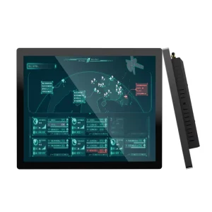 17 inch J1900 Fanless Industrial Panel PC RJ45 RS232 All in One Touch Computer VESA Installation Dimensions