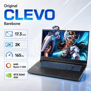 17.3 Inch AMD Ryzen 7 255 RTX 5060 8GB GDDR7 DDR5 RAM M.2 PCIe SSD Windows 11 Gaming Laptop